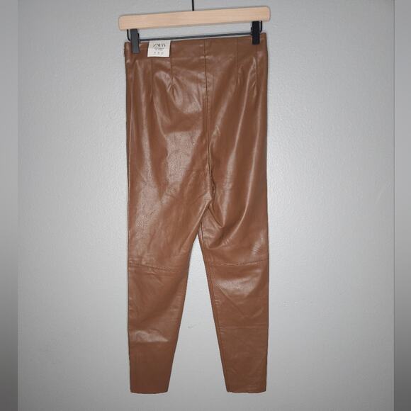 Zara brown liquid legging - Picture 7 of 7